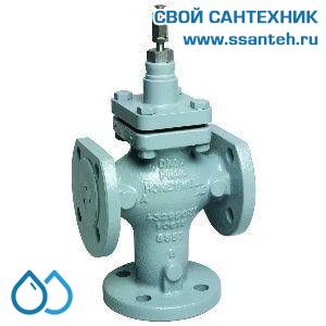 10250 Honeywell, V5050B1064 Клапан трехходовой линейный разделительный фланцевый, PN16, DN100, Kvs 160.0, 38мм, 2…220 °C