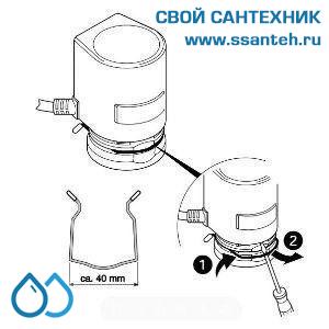10366 Honeywell, MT4-024S-NC Термоэлектрический привод для зонного регулирования, 2-pt, 90Н, 24Vac, 2,5мм, 4мин, NC, 1 концевой выключатель