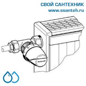 10443 Honeywell T2001 Thera-4 Design Термоголовка компактная для радиаторных клапанов, +6...+28°C, М30 x 1,5