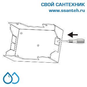 12440 Honeywell, SCS-12 Клеммная коробка для монтажа Smile SDC на дверце щита