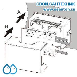 12440 Honeywell, SCS-12 Клеммная коробка для монтажа Smile SDC на дверце щита