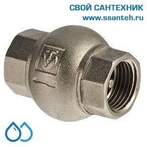 12644 Клапан обратный  1/2" латунный золотник