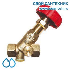 15122 HERZ 1411721 Клапан балансировочный для отопления, DN15, 1/2", PN20, Kvs 4,75 м3/час, 130°С, Штремакс-МR