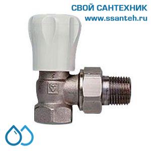 15336 HERZ 1552422 Клапан ручной радиаторный прямой, 3/4", Kvs 3,0 м3/час, PN 10 бар, 110°C, с точной предварительной настройкой.