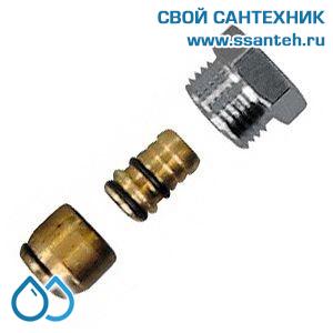 15343 HERZ, 1609201 Зажим д/пласт.и мет.пласт. труб  16х2