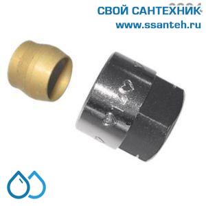 15825 HERZ, 1628612 Фитинг с эластичным уплотнением 12 мм