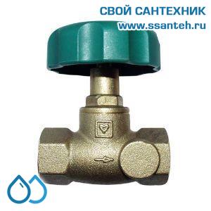 16742 HERZ, 2421545 Вентиль запорный Штремакс-АW, муфта, без слива, 1 1/2" 