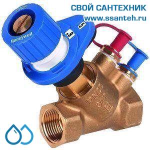 16969 Honeywell, V5032Y0015BLF Запорно-балансировочный клапан Kombi-2-plus, DN15, Kvs 0,43