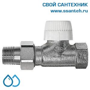 17957 Honeywell V2020DVS15 Клапан термостатический радиаторный прямой, 1/2", Kvs 0.75, Ру 10, 130 С, dPmax=1бар, NF, с предварительной настройкой