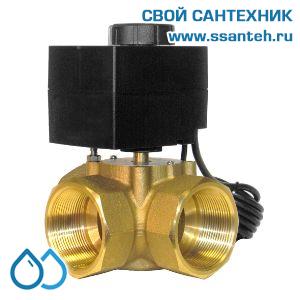22098  TERMICUS AE23V37-50 Регулятор температуры воды трёхходовой электрический, PN10, DN50, +10...+95°С, Kvs 40,0 м3/час, 230В, IP42, с выносным датчиком