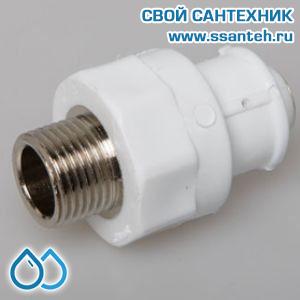 06148 PP-R Муфта НР 32х1 (10/60)
