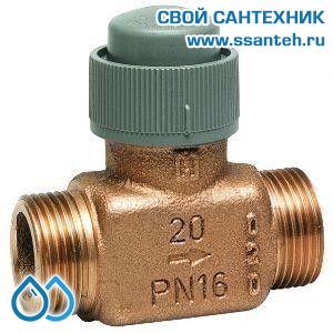 09988 Honeywell, V5832A1079 Клапан двухходовой (проходной) регулирующий резьбовой, PN16, DN20, Kvs 4.0, 6.5мм, 2…120 °C